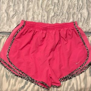 Nike Hot Pink Leopard Shorts